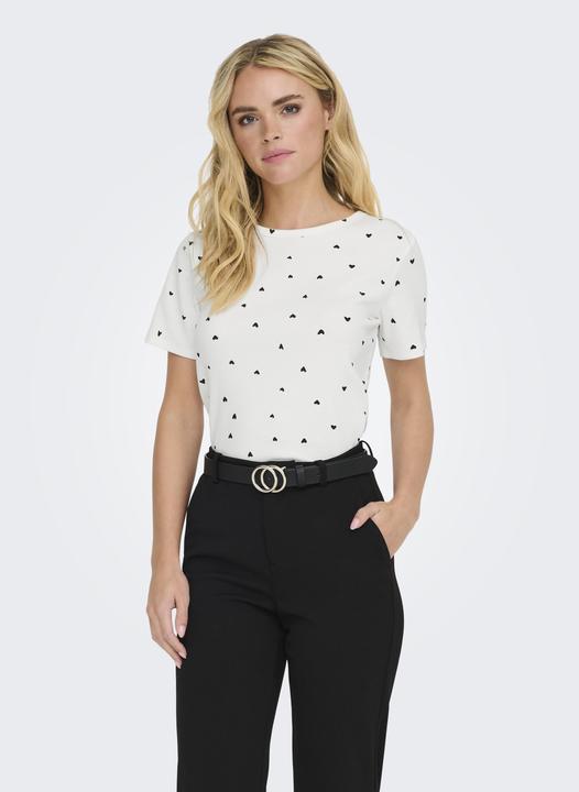 Actual product image JdY Jdysofia S/S Print Top Jrs Noos (XS)