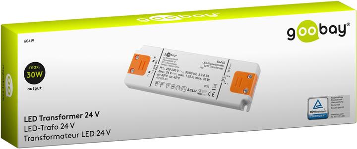 Actual product image Goobay LED transformer