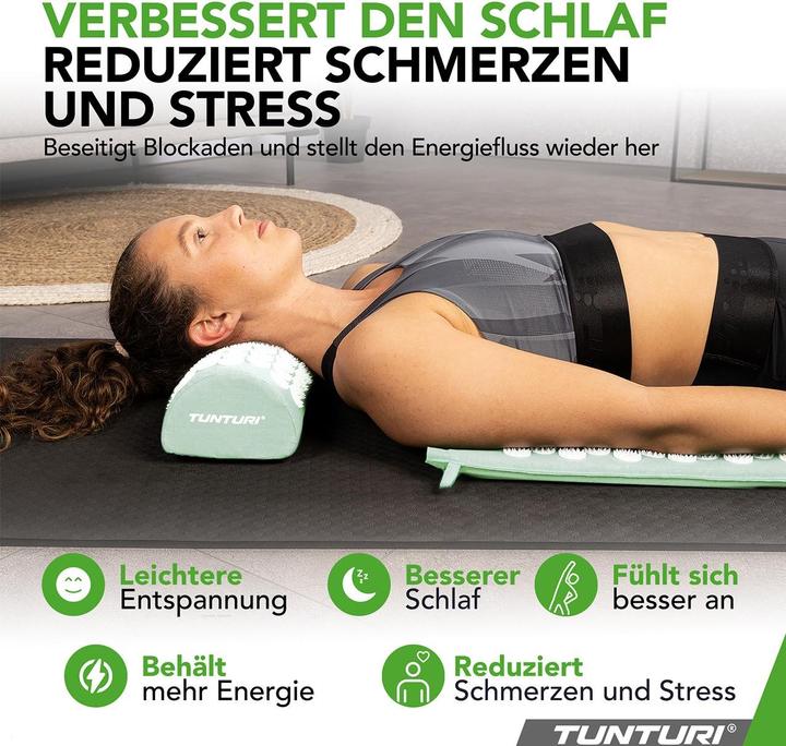 Produktbild Tunturi Akupressur-Matte und -Kissen