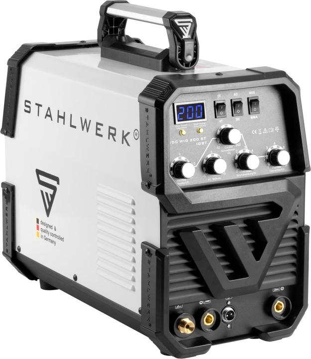 Actual product image Stahlwerk Combination welder AC/DC TIG 200 ST IGBT 200 amps