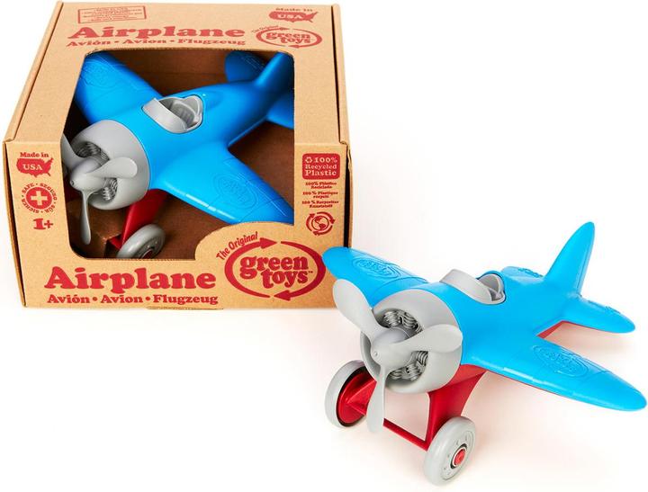 Immagine prodotto Green Toys Aeroplano giocattolo verde-blu