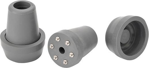 Produktbild Gastrock Krückenkapsel/Gummipuffer mit Spikes und Schutzkappe 20 mm