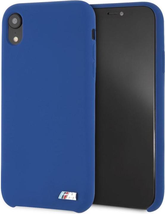 Produktbild BMW Etui BMHCI61MSILNA iPhone Xr niebieski/navy hardcase Silicone M Collection (Apple iPhone XR)