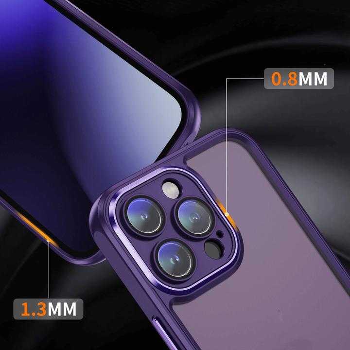 Image du produit Cover-Discount iPhone 15 Pro Max - étui avec protection pour appareil photo violet (Apple iPhone 15 Pro Max)