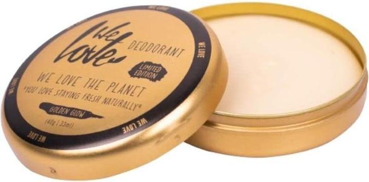 Actual product image We Love The Planet We Love Deodorant Natural Deodorant Cream Golden Glow 40G (Crème, 48 ml)