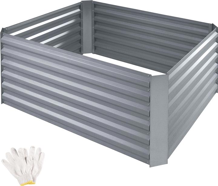 Image du produit tectake Lit surélevé en zinc pour la salvia