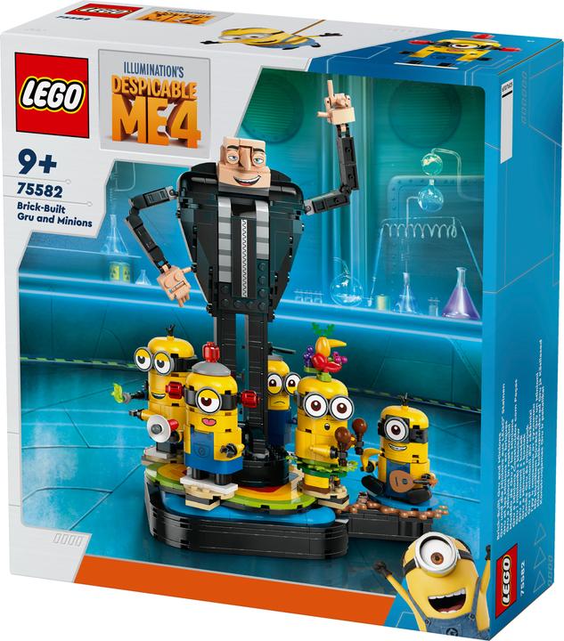 Produktbild LEGO Gru und die Minions aus Steinen (75582, LEGO Minions)