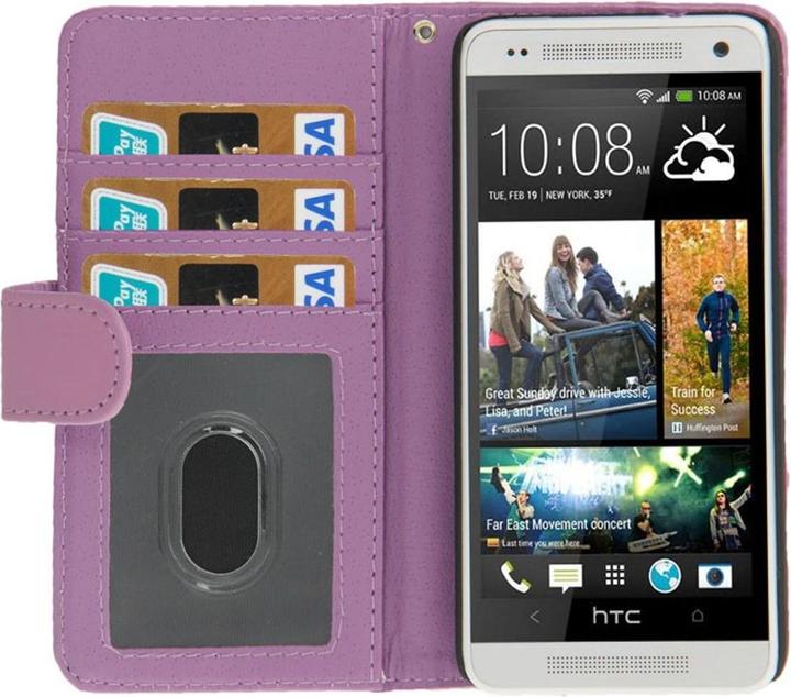 Actual product image König Design Mobile phone case for mobile HTC One mini M4 purple