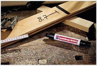 Produktbild Edding Permanent Marker 850 (Rot, 15 mm, 1 x)