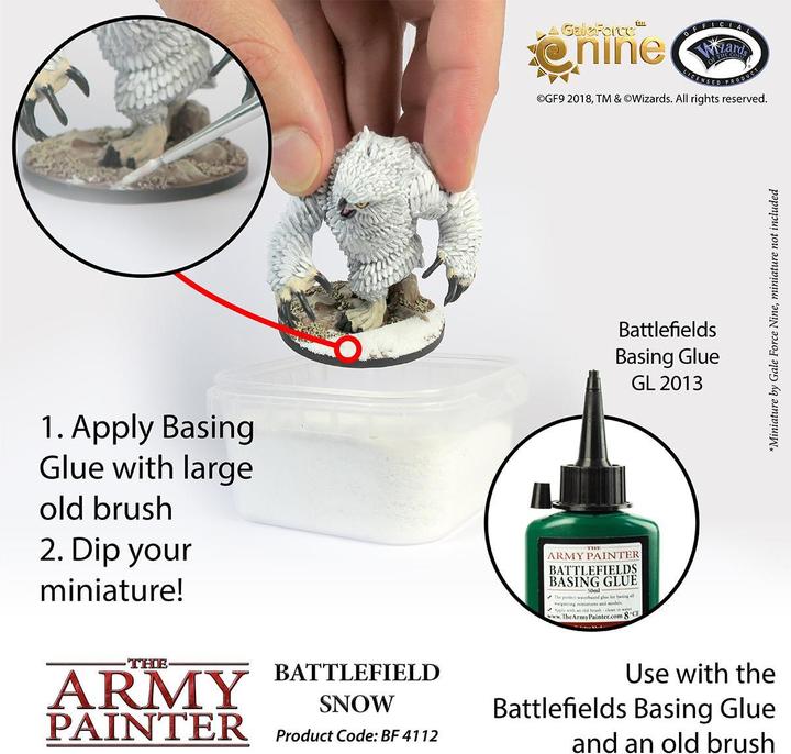 Actual product image Army Painter ARM04112 - Battlefield Snow/Snow (GB)