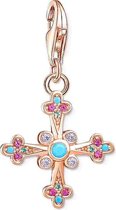 Thomas Sabo Charm-Anhänger Kreuz (Kunststoff)