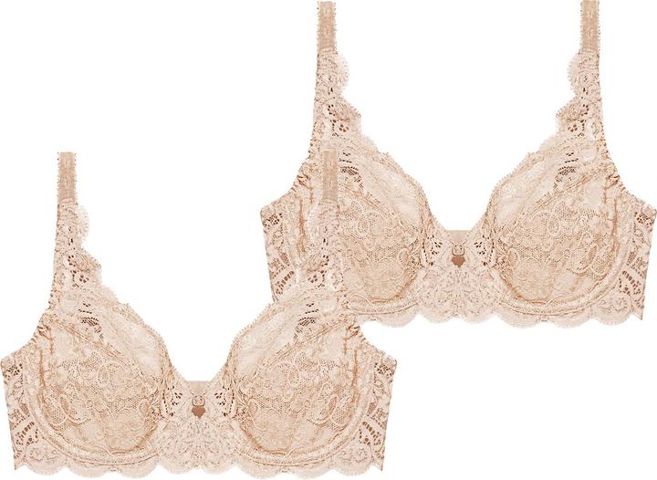 Image du produit Triumph Soutien-gorge à armatures Amourette 300 (85 C, lot de 2)