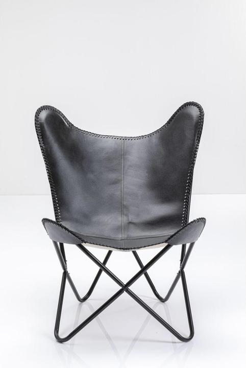 Immagine prodotto Kare Design Poltrona California in pelle nera