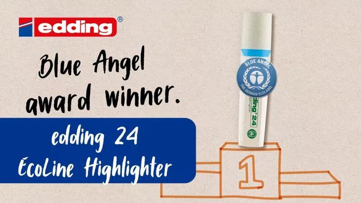 Actual product image Edding Highlighter EcoLine 24 (Green, 2 mm, 1 x)