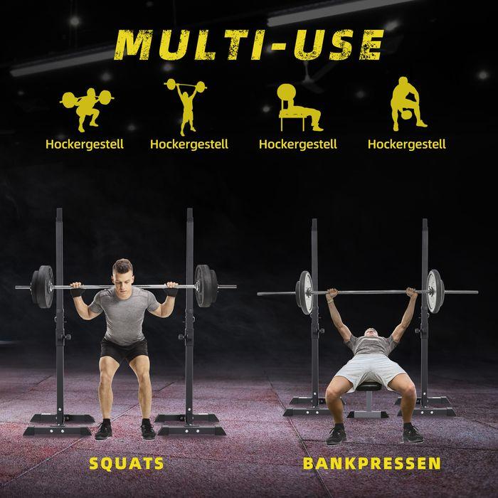 Image du produit Swisshandel24 Hantelständer Langhantelablage Hantelablage Langhantel Kraftt Rack Fitness 150kg