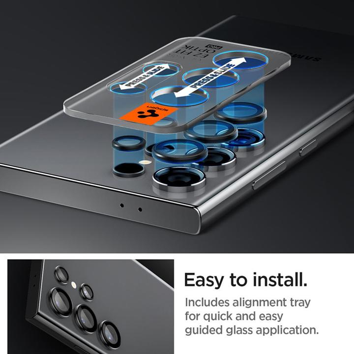 Image du produit Spigen Optik Pro EZ Fit (2 pièce(s), Samsung Galaxy S24 Ultra)