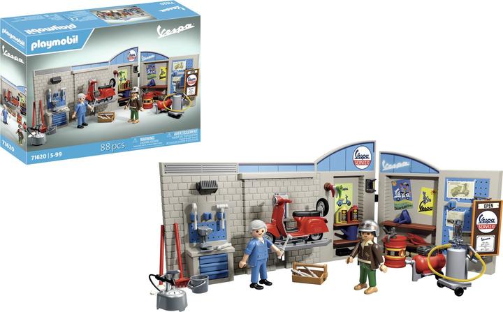 Actual product image Playmobil 60s Vespa workshop (71620, Playmobil City Life)