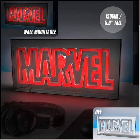 Immagine prodotto Paladone Products Marvel - Lampada Logo Marvel Neon LED