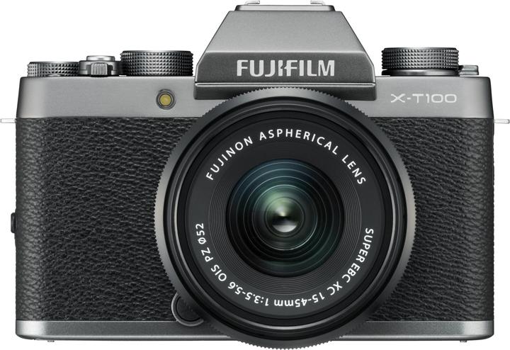 Actual product image Fujifilm X-T100 + XC 15-45mm (15 - 45 mm, 24.20 Mpx, APS-C / DX)