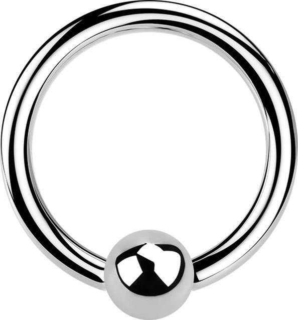 Immagine prodotto Star Piercing Anello di chiusura a microsfera argento (Acciaio chirurgico 316L)