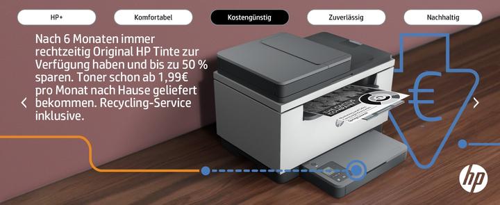 Actual product image HP LaserJet M234sdne Laser DPI per minute WLAN (Laser, Black and white)