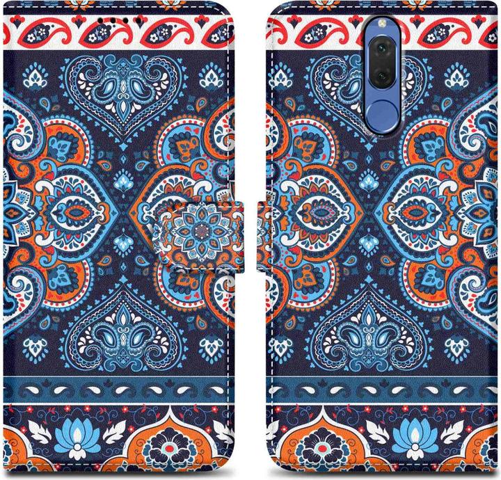 Produktbild Cadorabo Book Hülle mit Print für Huawei MATE 10 LITE (Huawei Mate 10 Lite)