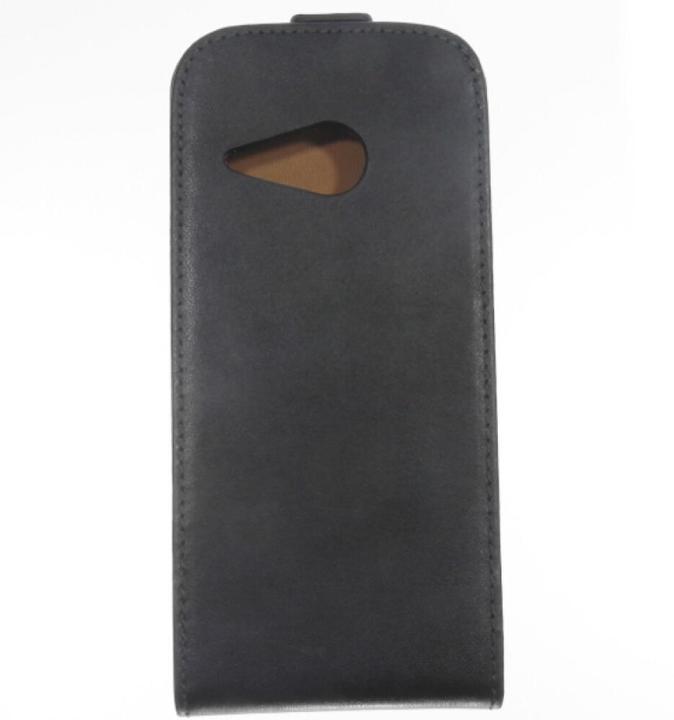 Image du produit OEM Étui à clapet en cuir fin HTC M8 mini - Noir (HTC One Mini 2)