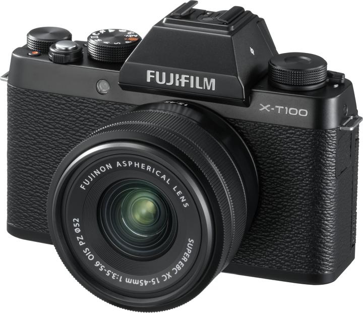 Fujifilm X-T100 + XC 15-45mm (14 - 45 mm, 24.20 Mpx, APS-C / DX)