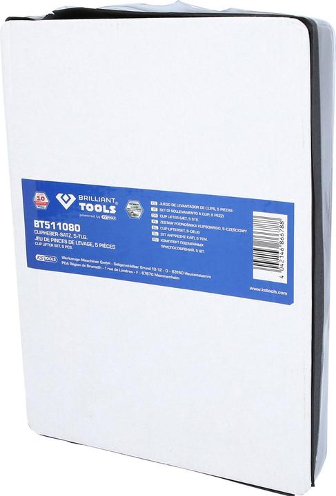 Produktbild Brilliant Tools Cliplöser- und Schneidsatz, 5-tlg (282 mm)