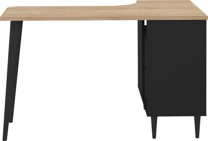 Produktbild Temahome Nook desk black and oak (120 x 67 cm)