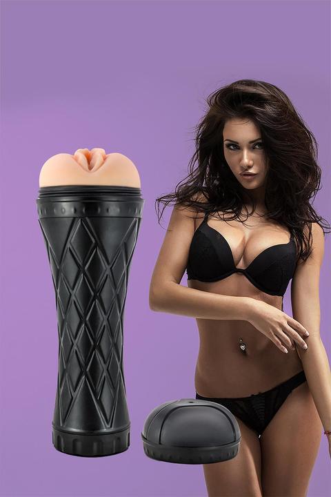 Actual product image Dreamtoys Dream Toys The Girl Next Door Masturbator Flesh 22.5 cm