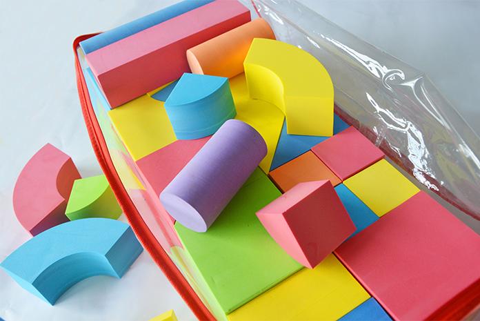 Actual product image Babytrold Pädagogische Schaumstoffblöcke