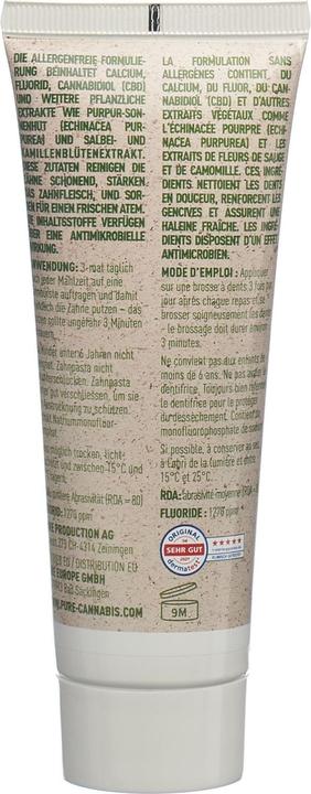 Produktbild Pure Production CBD Toothpaste 550mg CBD Paste (75 ml)