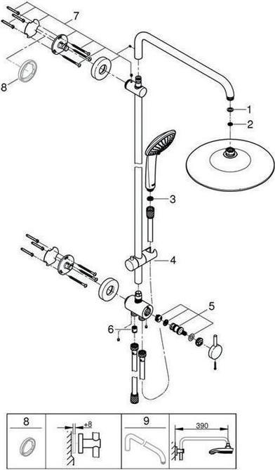 Immagine prodotto Grohe Euphoria System 260