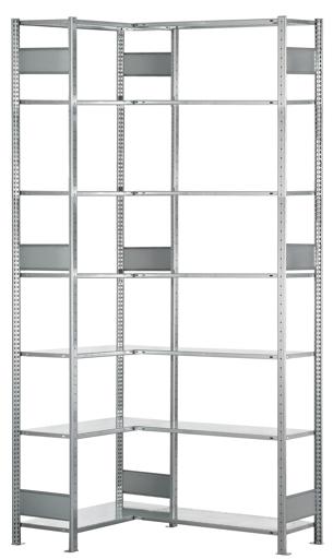 Produktbild Schulte Lagertechnik Stecksystem Eck-Regal MULTIplus150