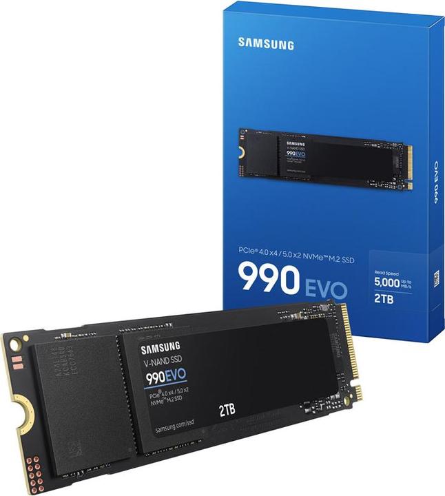 Actual product image Samsung 990 EVO (2000 GB, M.2 2280)