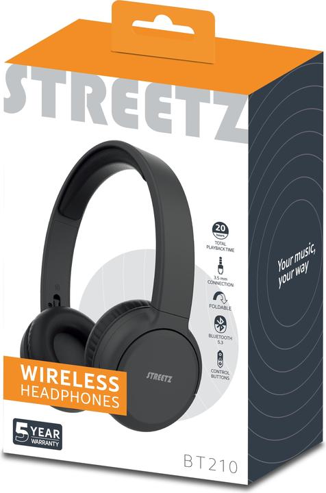 Image du produit Streetz BT210 (20 h, Sans fil)