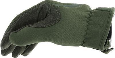 Produktbild Mechanix Wear Handschuhe Mechanix FastFit Olive Drab, grün L Grösse. Geraffte Manschette, Kunstleder, TrekDry (L)
