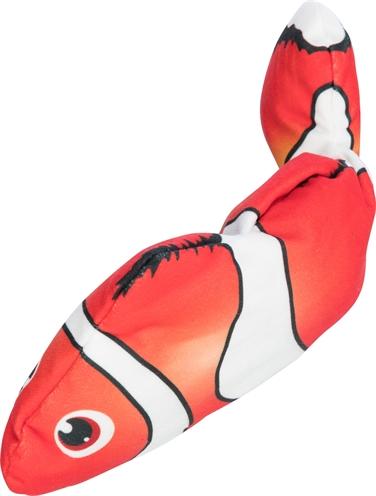 Actual product image Trixie Wriggle fish toy, cat toy, white (Catmint toy)