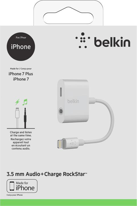 Actual product image Belkin RockStar (Lightning, 3.5mm jack)