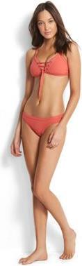 Immagine prodotto Seafolly Inka Rib Lace Up A/B/C Cup bikini top donna (40)