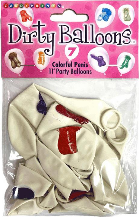 Produktbild Little Genie Productions Dirty Penis Balloons