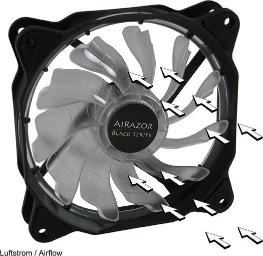LC-Power Case fan LC-CF-TUBE (120 mm, 1 x)