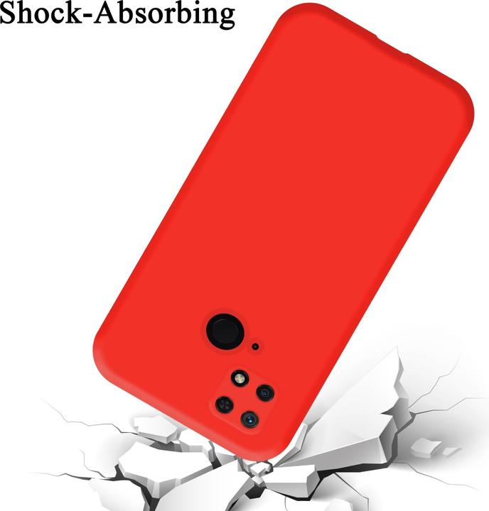 Produktbild Cadorabo TPU Liquid Silicone Case Hülle für Xiaomi RedMi 10C / POCO C40 (Xiaomi Redmi 10C, Xiaomi Poco C40)