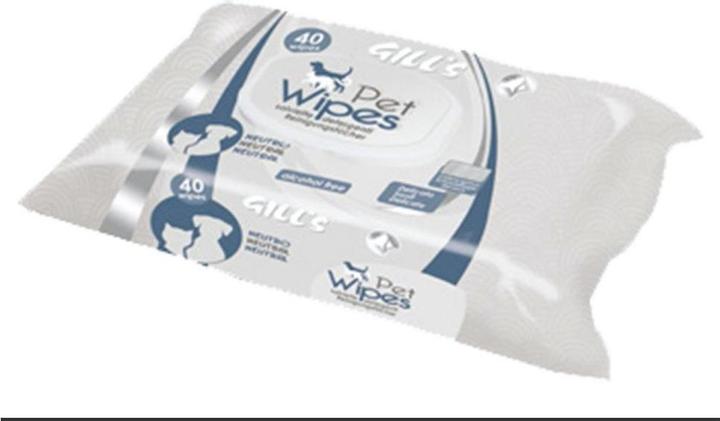 Image du produit Gill's Lingettes hygiéniques (Chien, Chat)