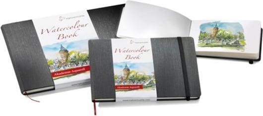 Actual product image Hahnemühle Sketchbook Watercolour Book (A5, Plain, Hardcover)