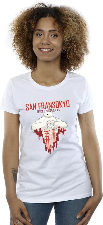 Produktbild Disney Big Hero 6 Baymax San Fransokyo Heart TShirt (XL)