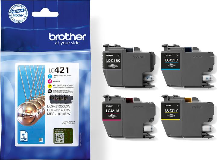 Image du produit Brother LC-421 Value Pack (Color)