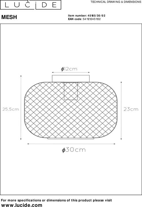Produktbild Lucide Mesh (E27)