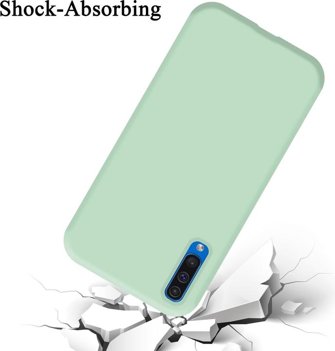 Immagine prodotto Cadorabo Copertura della cassa del silicone liquido TPU (Samsung Galaxy A50s, TCL A30)